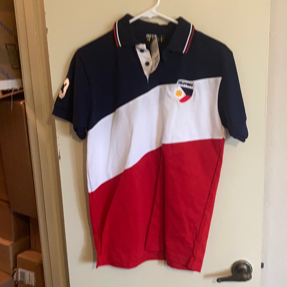 NWT Justin Cariel Philippines Polo